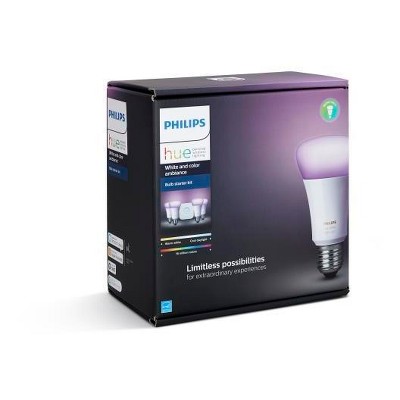 Target Circle Members: 20% off Select Philips Hue Lighting ~IN STORE ONLY~ $160 4 Bulb Color Kit, $12 White Bulb