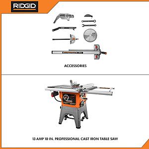 Ridgid table outlet saw r4520