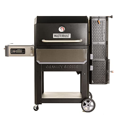 Masterbuilt MB20041220 Gravity Series 1050 Digital Charcoal Grill and Smoker Combo plus expert assembly - Amazon $550