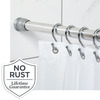 Better Homes &amp;amp; Gardens Chrome Easy Hang Rustproof Aluminum Extra Long Shower Curtain Rod (50&amp;quot; - 86&amp;quot;) $2 + Free S&amp;amp;H w/ Walmart+ or on $35+