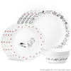 12-Piece Corelle Hello Kitty Very Delicious Dinnerware Set (Service for 4) 2 for $51.98 ($25.99 each) + Free Shipping on $59+