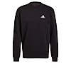 adidas Men's Essentials Fleece Sweatshirt (S-2XL, Black/White) $10 + Free Shipping