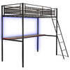 X Rocker HQ Gaming Bunk Bed w/ LED &amp;amp; Built-in Shelving (Twin) $74.44 + Free Shipping