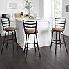 3-Count Mainstays Adjustable 24&amp;quot; or 29&amp;quot; Bronze Swivel Barstools (Tan) $49 ($16.33 each) + Free Shipping