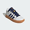 adidas Kids' Grand Court Lifestyle Tennis Lace-Up Shoes (11-13.5 &amp;amp; 1-6, Cloud White/Dark Blue/Gum) $22 + Free Shipping