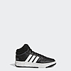 adidas Kids&rsquo; &amp;amp; Teens&rsquo; Hoops Mid Shoes (12-13.5 &amp;amp; 1-7, Core Black/Cloud White/Grey Six) $17 + Free Shipping