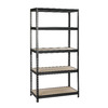 5-Tier WorkPro Steel Storage Shelf Unit (72&amp;quot; x 36&amp;quot; x 18&amp;quot;, 4000lb Total Capacity, Black) $59.99 + Free Shipping