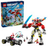 1006-Piece LEGO DREAMZzz Cooper's Tiger Mech &amp;amp; Zero's Hot Rod Car (71497) $69.99 + Free Shipping