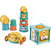 Fisher-Price Sit &amp;amp; Crawl Baby Gift Set w/ Animal Activity Cube, Stacking Cups &amp;amp; Roll, Pop &amp;amp; Zoom Friends Tiger $7.40 + Free S&amp;amp;H w/ Walmart+ or on $35+