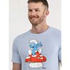 Smurfs Men&rsquo;s Graphic Tee Shirt (XS-3XL) $4.99 &amp;amp; More + Free S&amp;amp;H w/ Walmart+ or on $35+