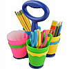 24-Count 5&amp;quot; Westcott Kids' Pointed Scissors + Caddy w/ Removable Cups (Assorted Colors) $7.53 + Free S&amp;amp;H w/ Walmart+ or on $35+