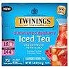 72-Count Twinings Strawberry &amp;amp; Raspberry Unsweetened Oversized Herbal Iced Tea Bags (18 pitchers or 144 servings) $3.62 + Free Shipping w/ Prime or on $35+