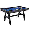 5' Barrington Billiards Harrison Collection Pool Table (Black &amp;amp; Blue) $129 + Free Shipping