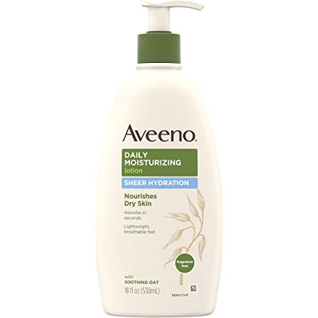 Aveeno Daily Moisturizing Body Lotion with Soothing Oat 18 Ounce $5 ish ac Amazon S&S YMMV