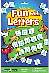 Create-A-Scene Fun with Letters Magnetic Playset $4 Amazon