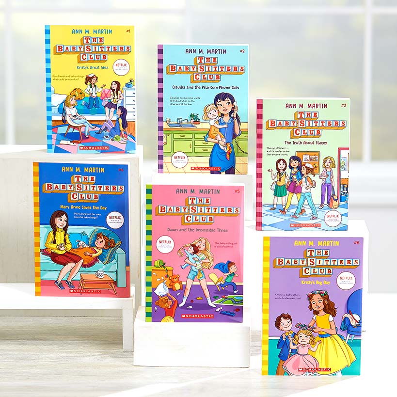 The Baby-Sitters Club Books 1-6 Box Set $9 Shipped Lakeside Collection