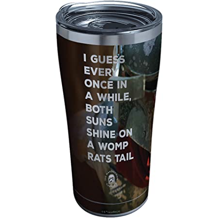Tervis Star Wars Mandalorian Chapter 9 Quote Triple Walled Stainless Insulated Tumbler 20 oz $13.93 Amazon