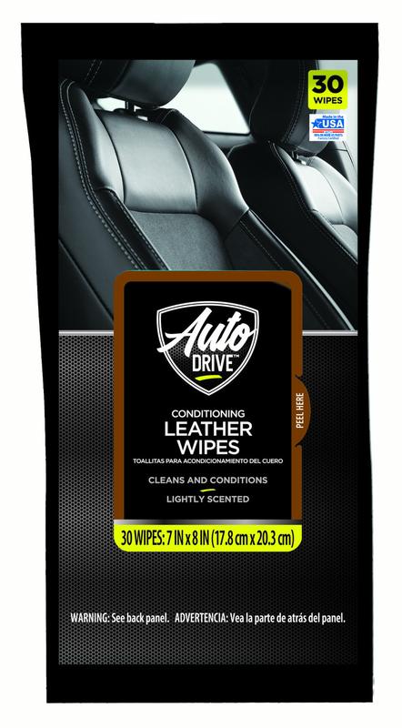 Auto Drive Conditioning Leather Wipes 30 count $1.49 Walmart