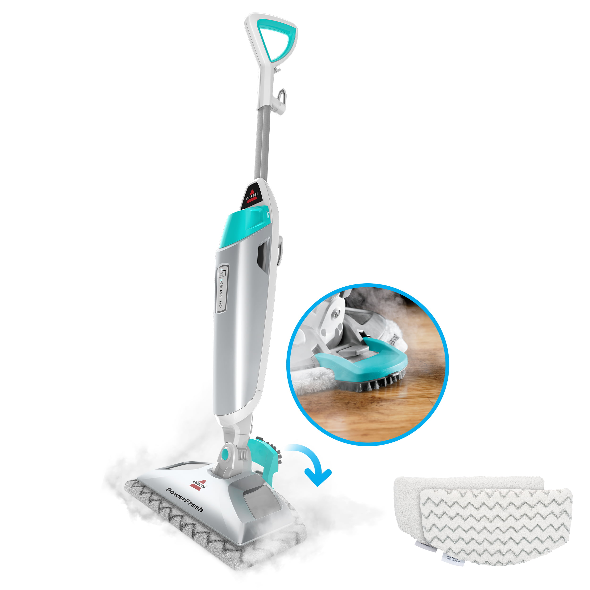 Bissell PowerFresh Scrubbing & Sanitizing Steam Mop 69 + Free Shipping