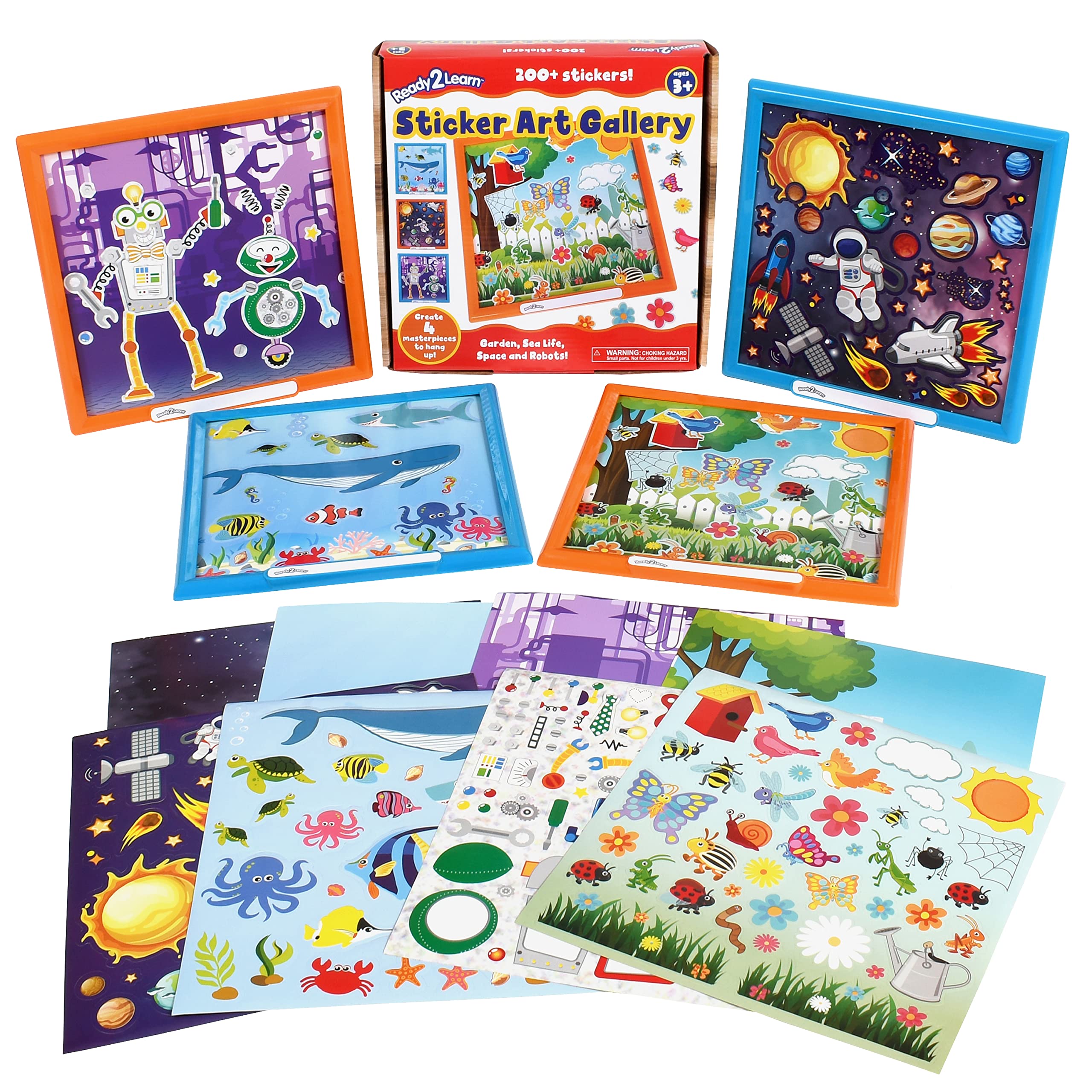 Ready2Learn Kids' Sticker Art Gallery Activity Craft Kit $4.80 + Free S&H w/ Prime or $25+