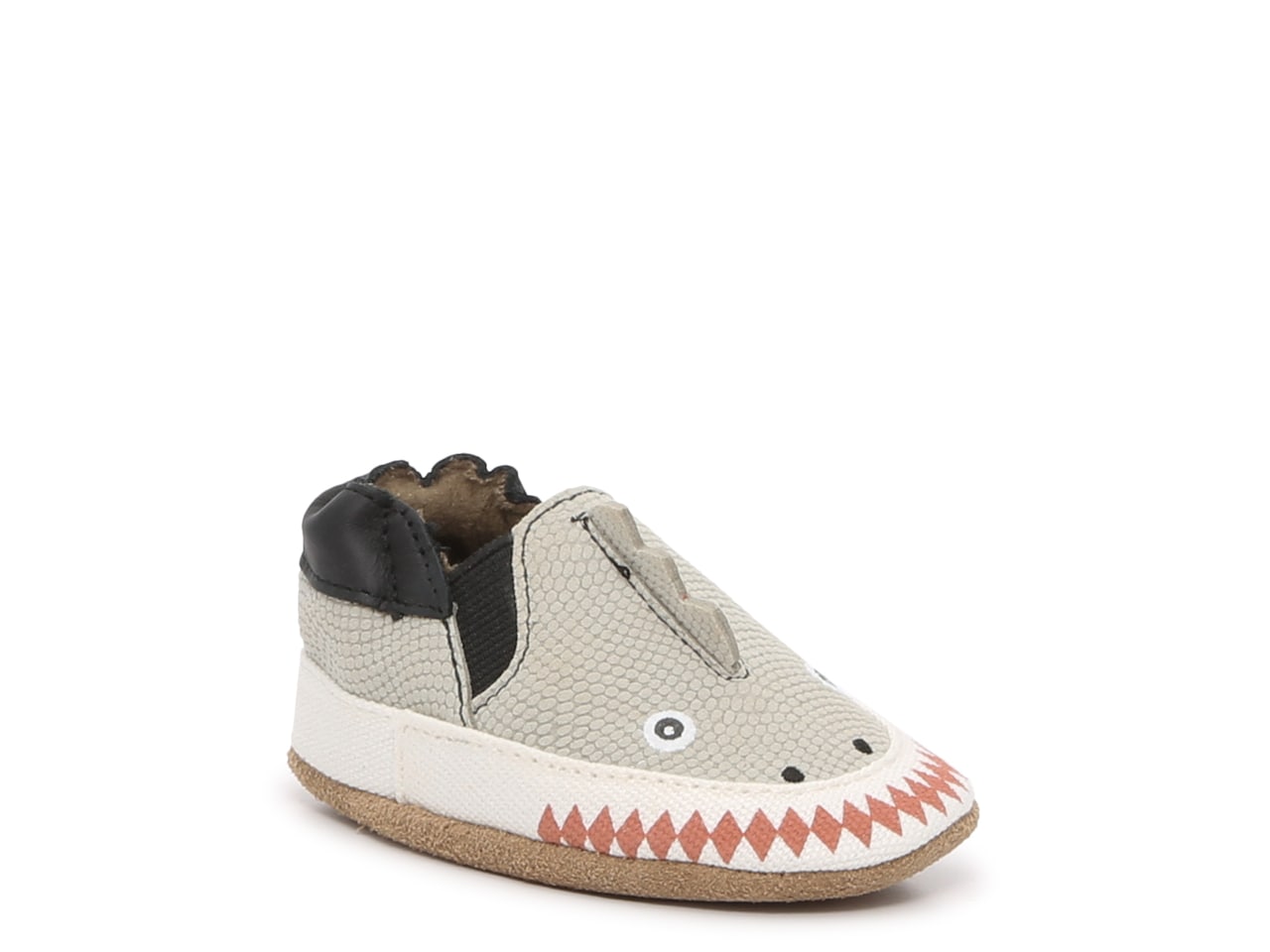 Robeez Baby Leather Shoes: Dino Dan (Grey) or Special Occasion (White) $11.24 + Free Shipping