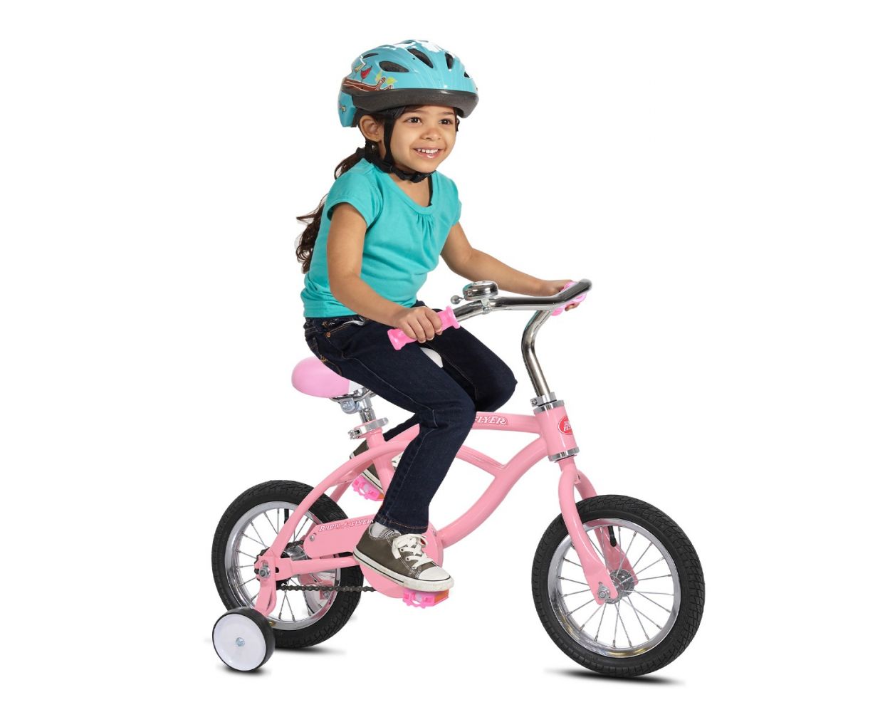 Vintage radio flyer bike 2025 with training wheels