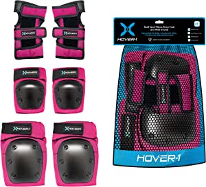 Hover-1 Kids' Nylon Protective Elbow Pads, Knee Pads & Wrist Guards Set (10+ or 14+) from $9.99 + Free S&H w/ Prime or $25+