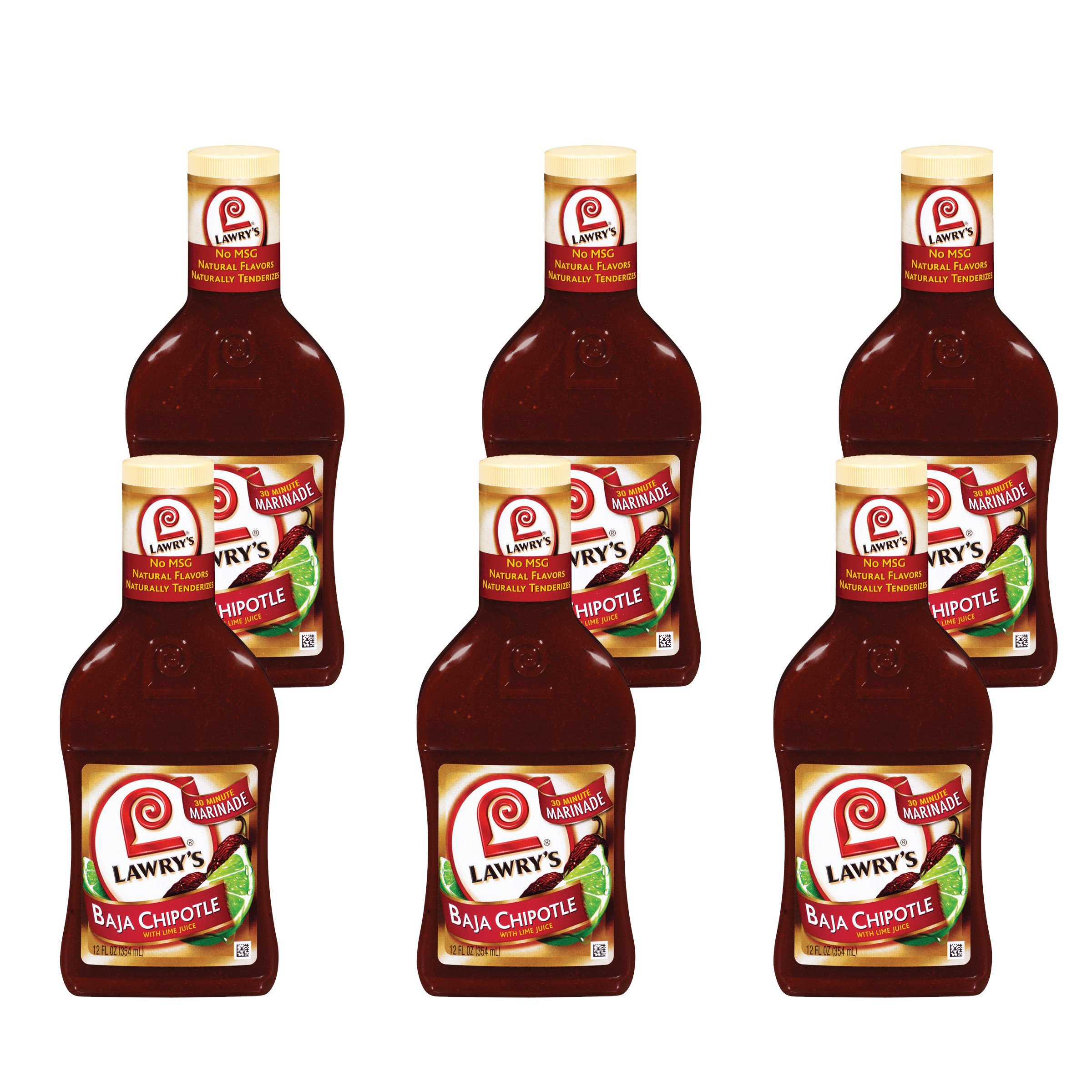 6Count 12Oz Lawry's Baja Chipotle w/ Lime Juice Marinade 11.29 (1.