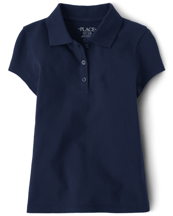 The Children's Place Girls' & Boys' Uniform Polo Shirts (Various) 3 for $15 ($5 each) + Free Shipping