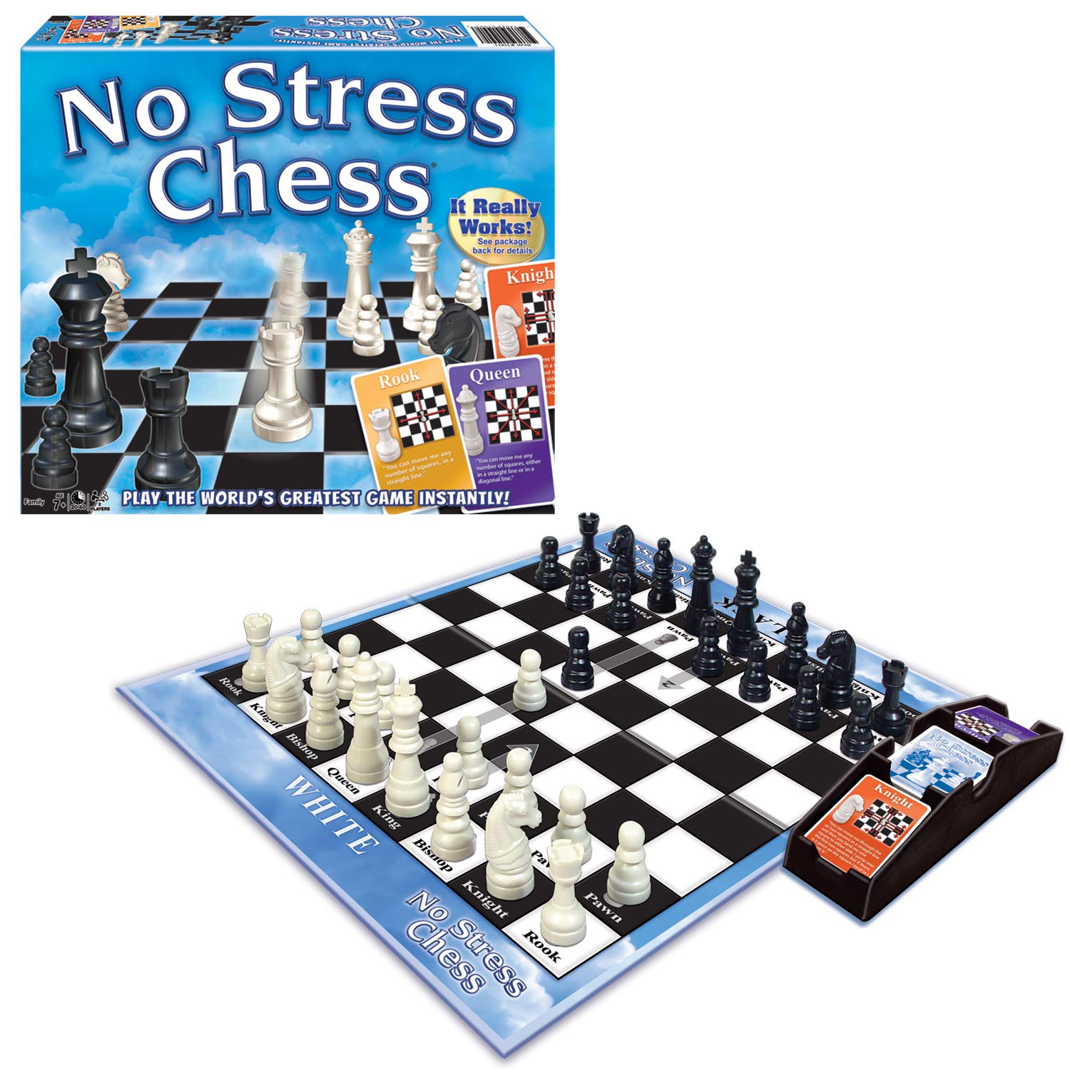 Winning Moves Games No Stress Chess $8.99 + Free Shipping w/ Prime or on $35+
