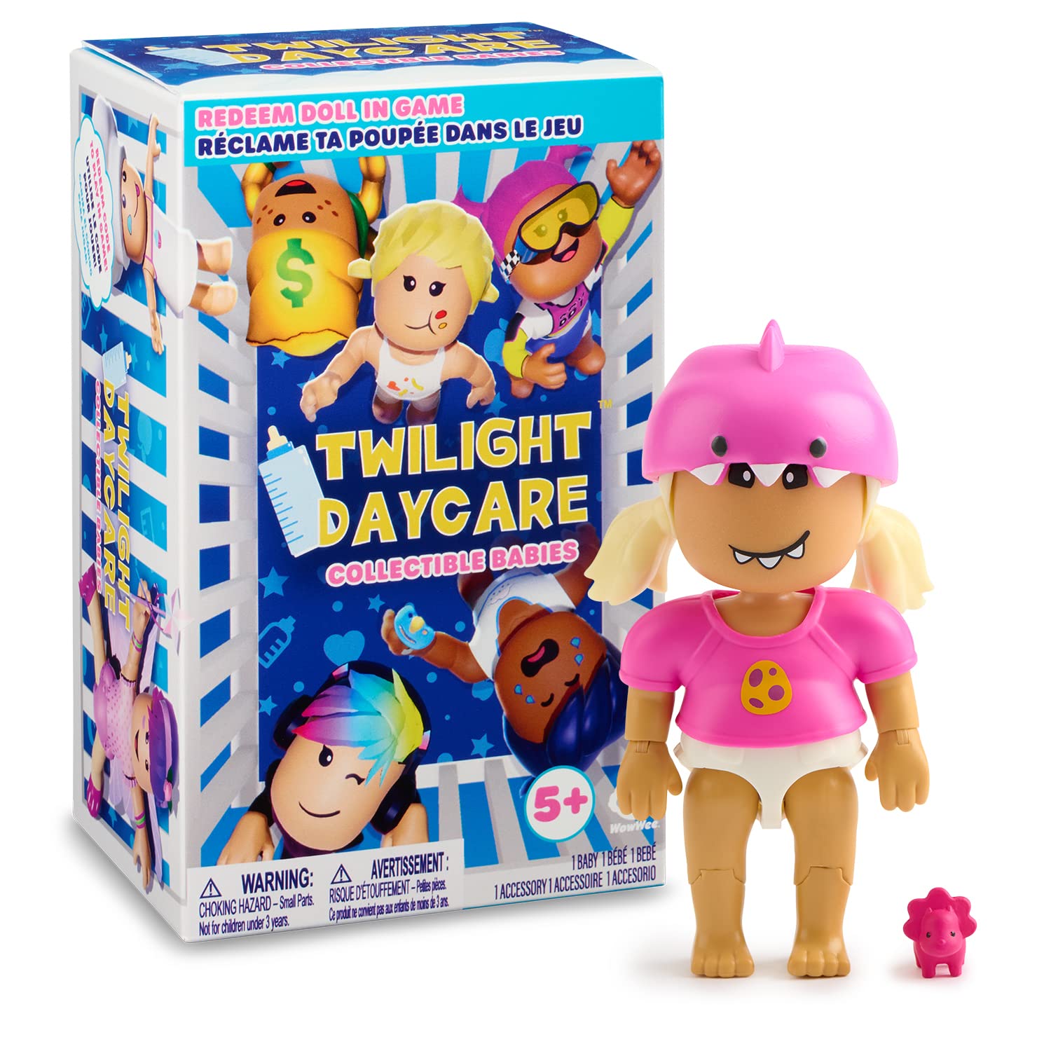 WowWee Twilight Daycare Collectible Baby Dolls w/ Virtual Item Codes for Roblox Game from $3.99 + Free Shipping w/ Prime or on $35+