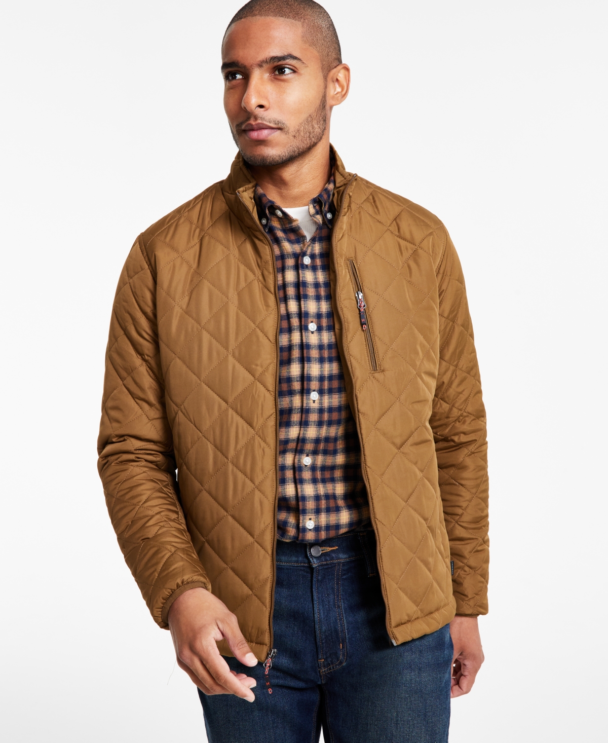 Hawke & Co. Men's Diamond Quilted Jacket $29.99, Outfitter Quilted Vest $19.99, More (Sizes S-2XL, Various Colors) + Free Shipping on $25+