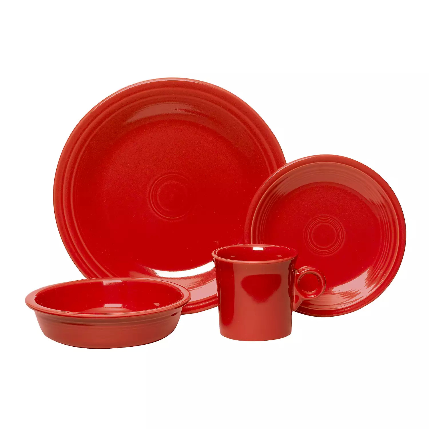 Kohl s Friends Family Sale 16 Piece Fiesta Dinnerware Set Scarlet or Daffodil 20 Kohl s Cash 103.68 Free Shipping More