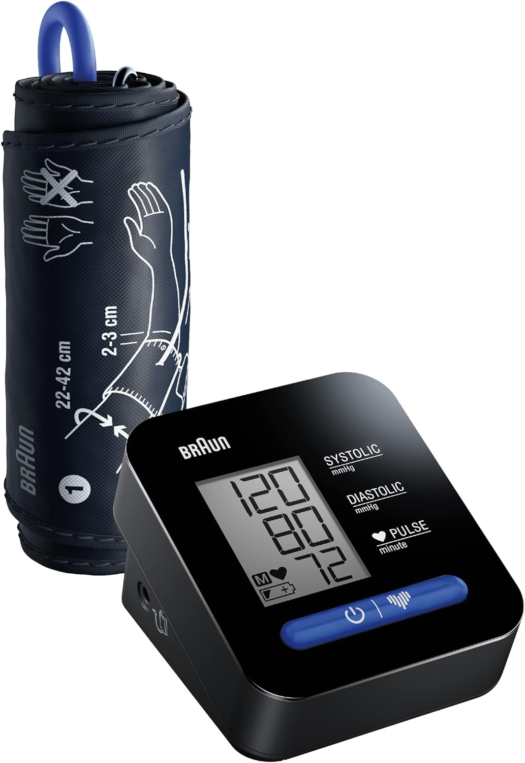 Braun ExactFit 1 Upper Arm Blood Pressure Monitor $17.39 + Free Shipping w/ Prime