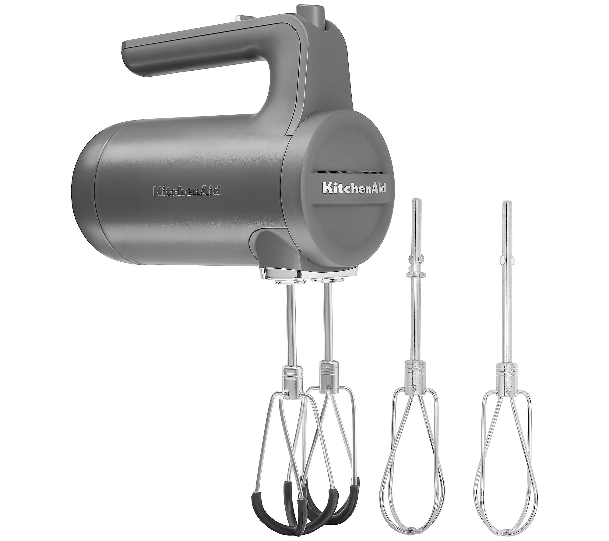 New QVC Customers KitchenAid Cordless 7Speed Hand Mixer w/ Flex Edge