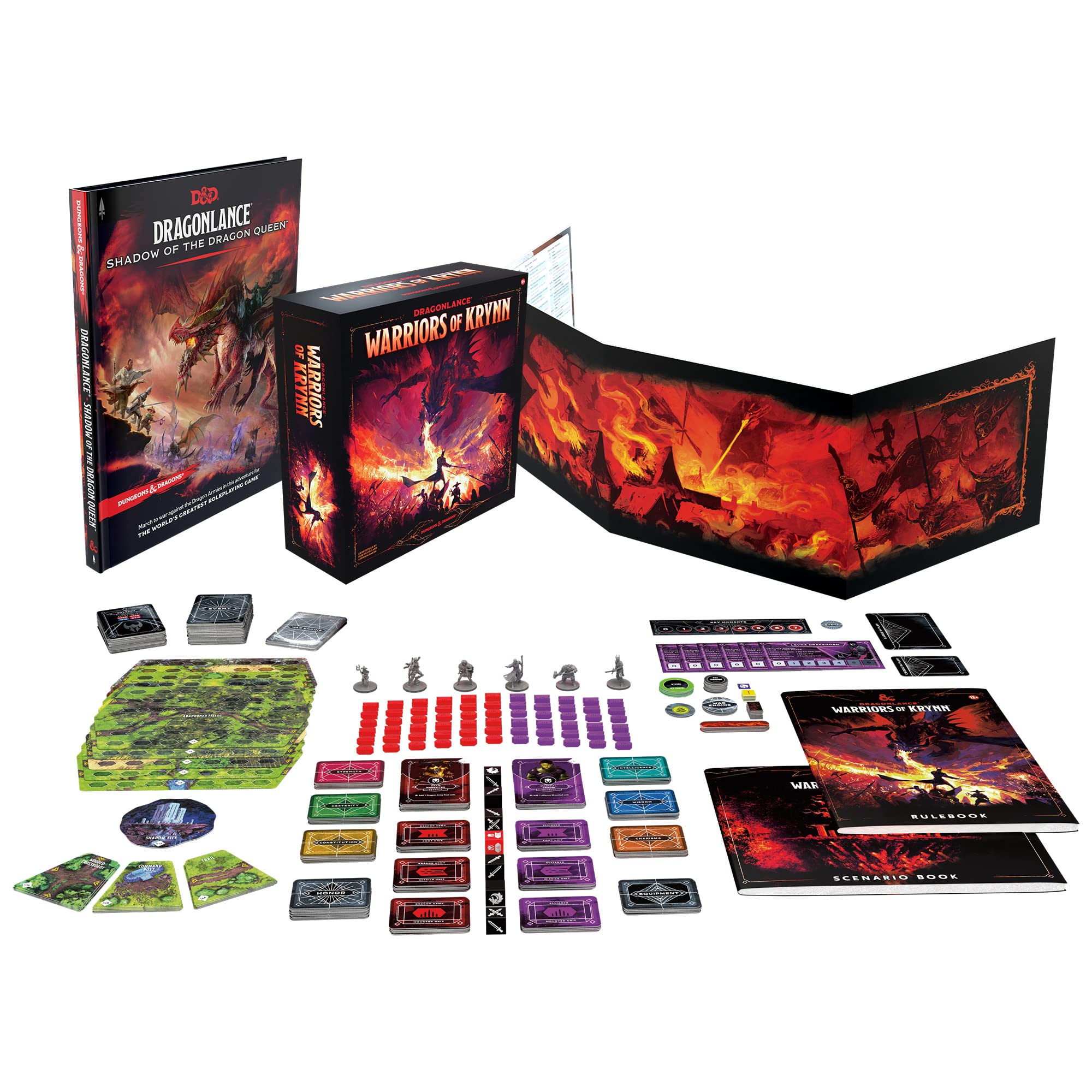 Prime Members: Dungeons & Dragons Dragonlance: Shadow of The Dragon Queen Deluxe Edition (D&D Adventure, DM Screen + Warriors of Krynn Board Game) $64.99 + Free Shipping