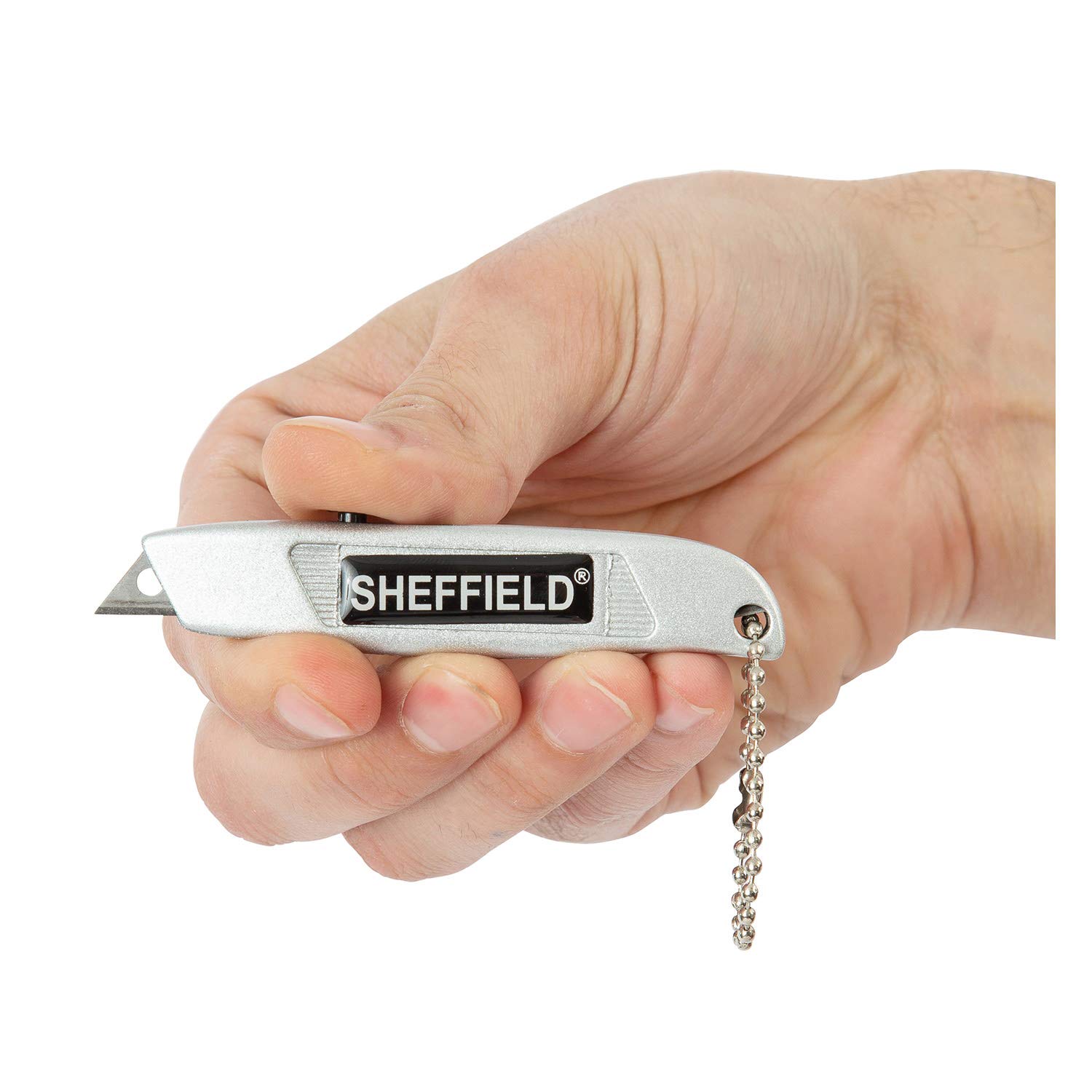Sheffield Mini Retractable Utility Knife (12245) $3.98 + Free Shipping w/ Prime or on $35+