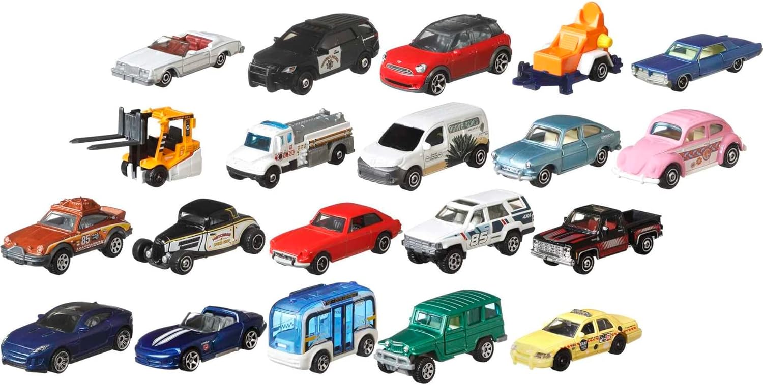 20-Count Matchbox 1:64 Scale Die-Cast Toys (Cars, Buses, Fire, Construction or Police Vehicles) $17.49 + Free Shipping w/ Prime or on $35+