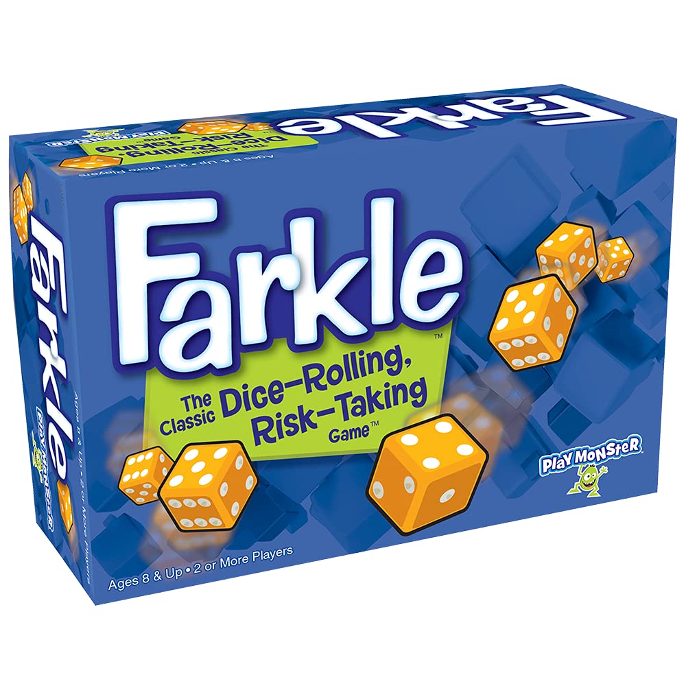 2-Count Farkle Classic Dice-Rolling, Risk-Taking Game $8.37 ($4.19 each) + Free Shipping w/ Prime or on $35+