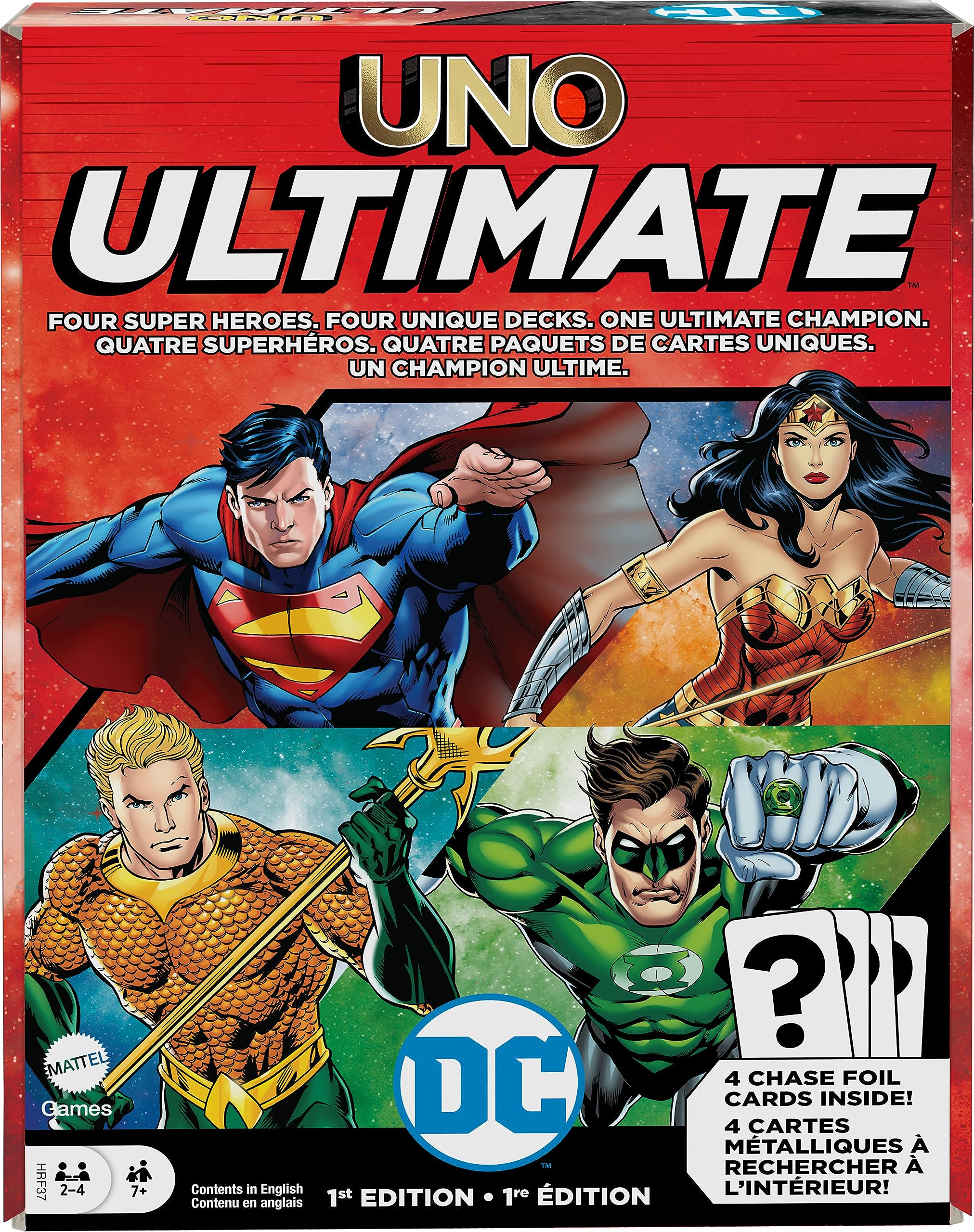 Mattel UNO Ultimate DC Card Game $7.94 + Free Shipping w/ Prime or on $35+