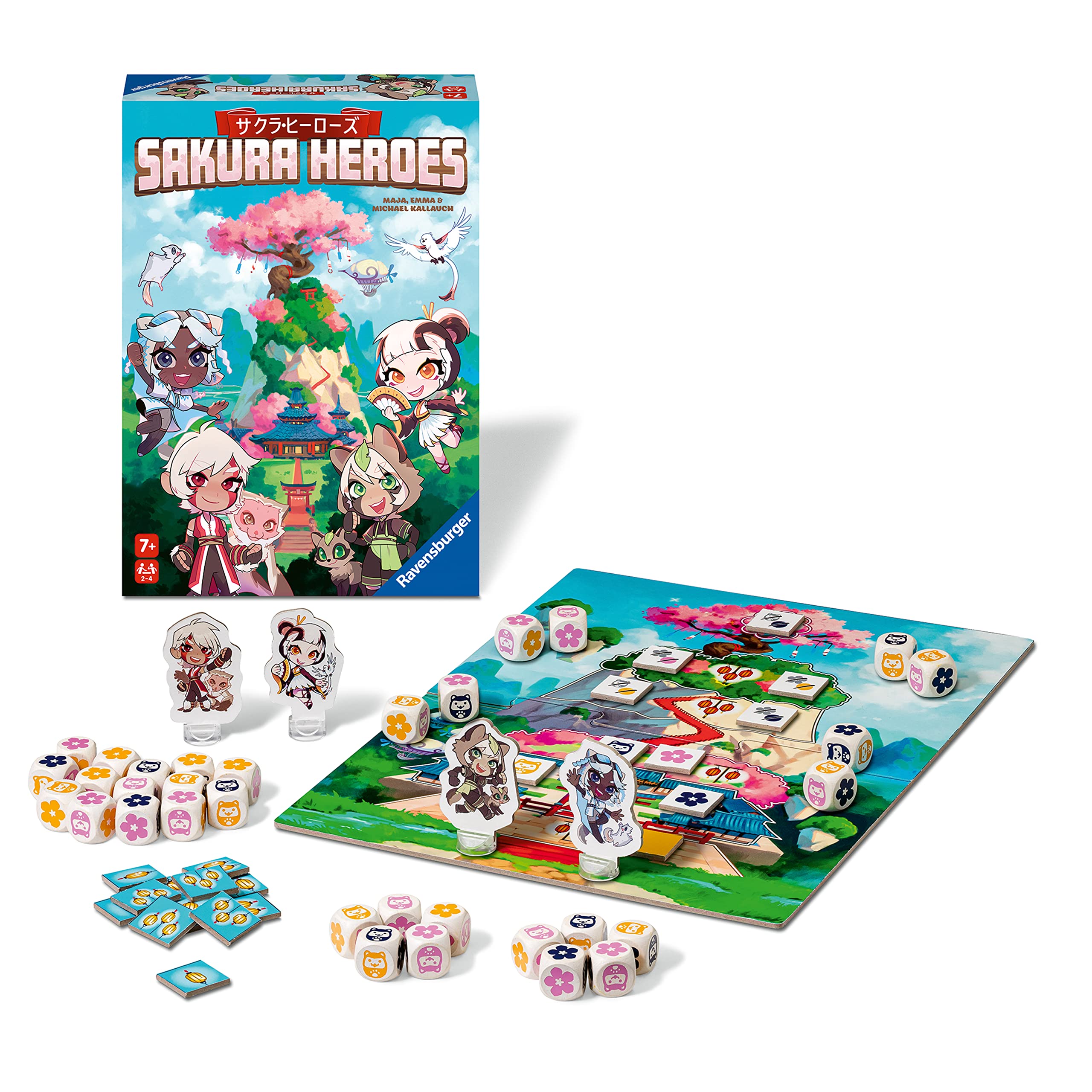 Ravensburger Sakura Heroes Dice Game $5.20 + Free Shipping w/ Prime or on $35+