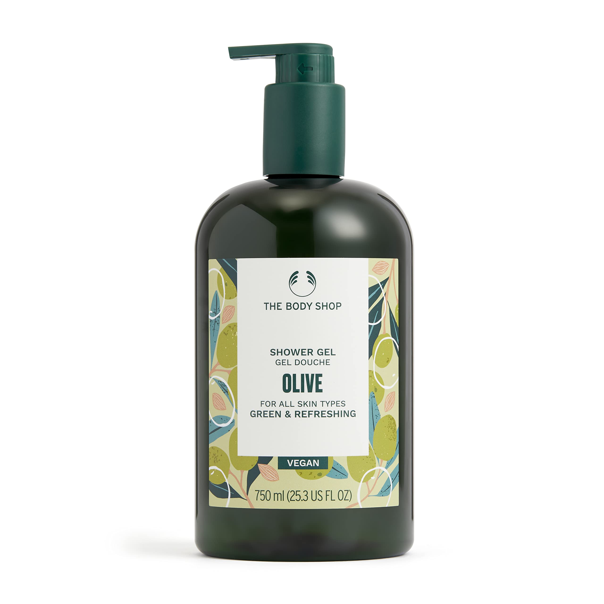 25.3-Oz The Body Shop Shower Gel (Olive or Satsuma) $8.44 w/ S&S + Free Shipping w/ Prime or on $35+