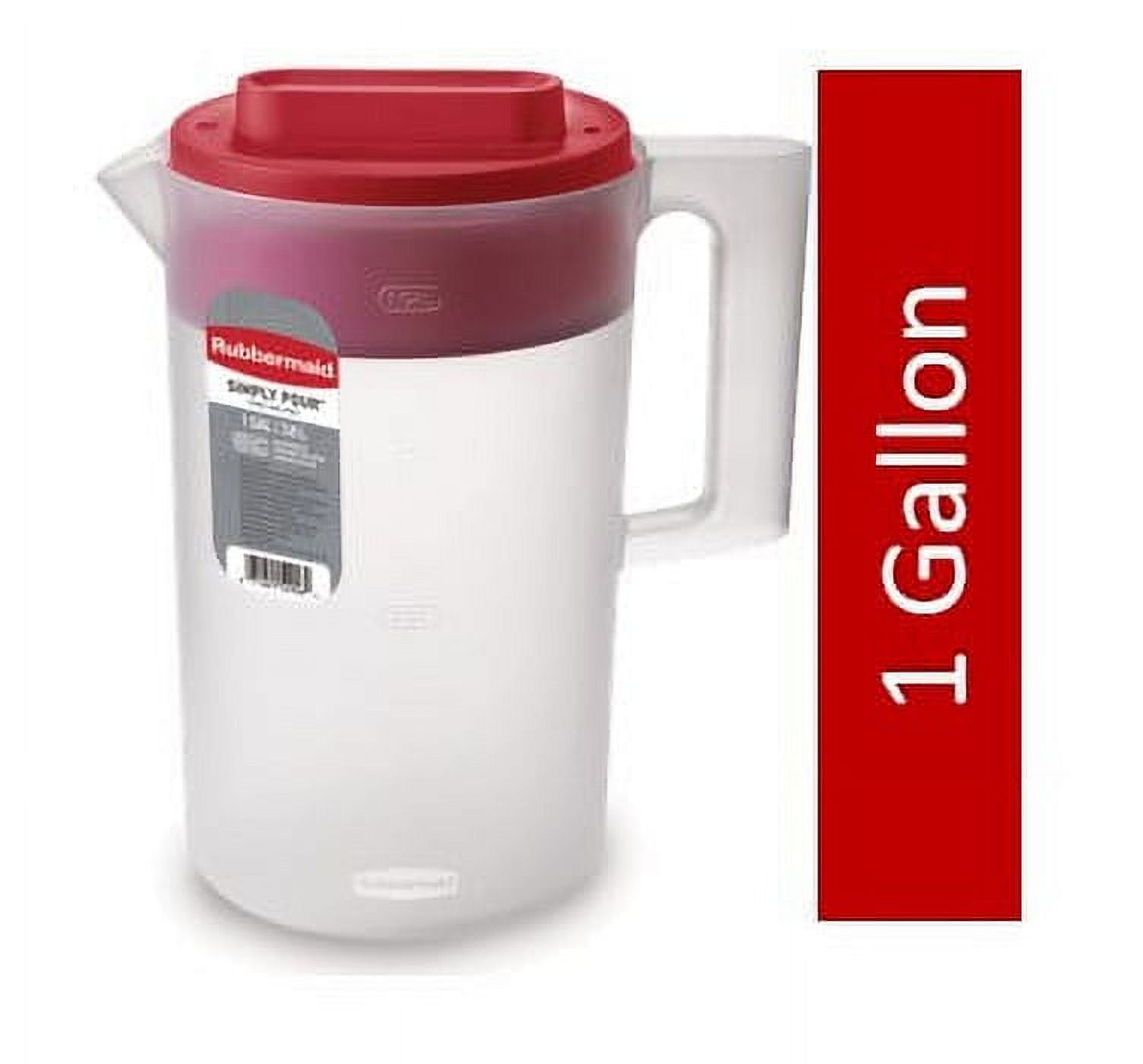 1-Gal Rubbermaid Simply Pour Plastic Pitcher w/ Multifunction Lid $4.95 + Free Store Pickup