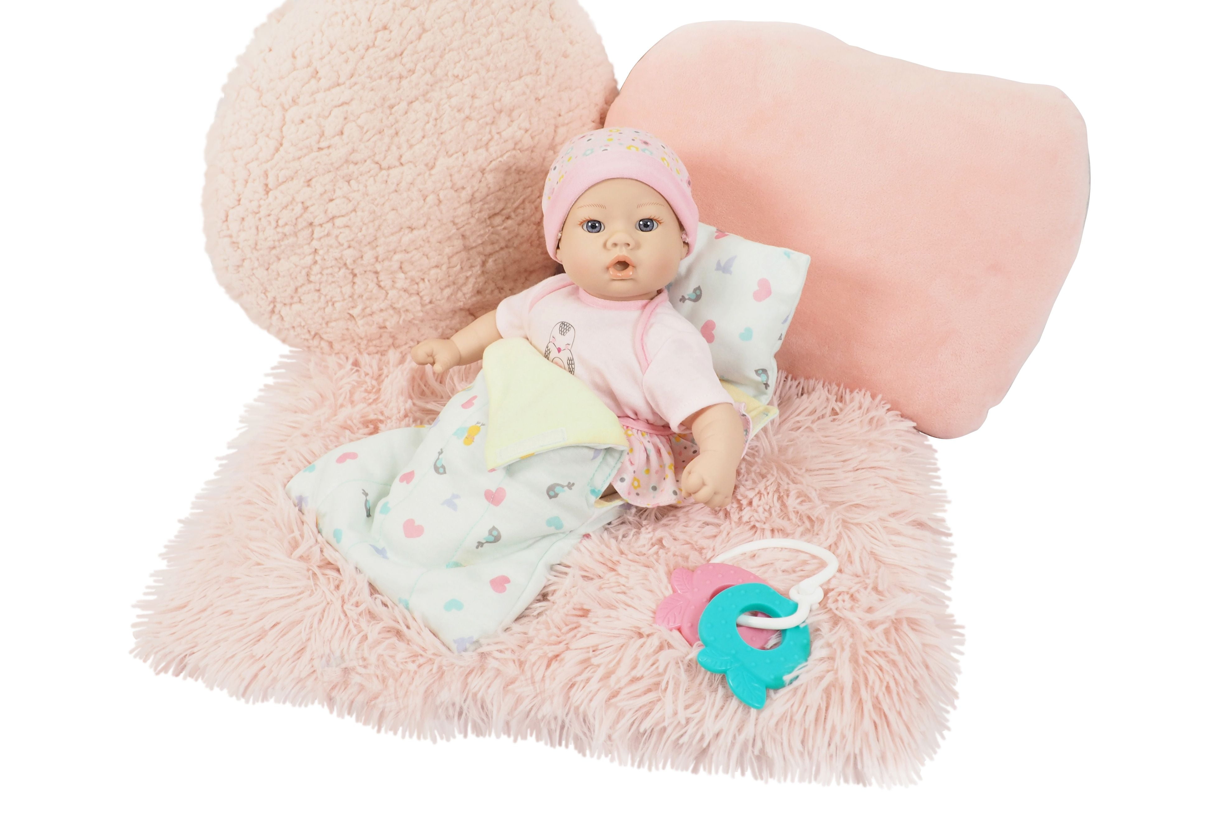 Madame Alexander Li'L Cuddles: 12" Baby Doll Sleeping Time Gift Set $10.97, 16" Adoption Baby Doll Set $12.97 & More + Free S&H w/ Walmart+ or $35+
