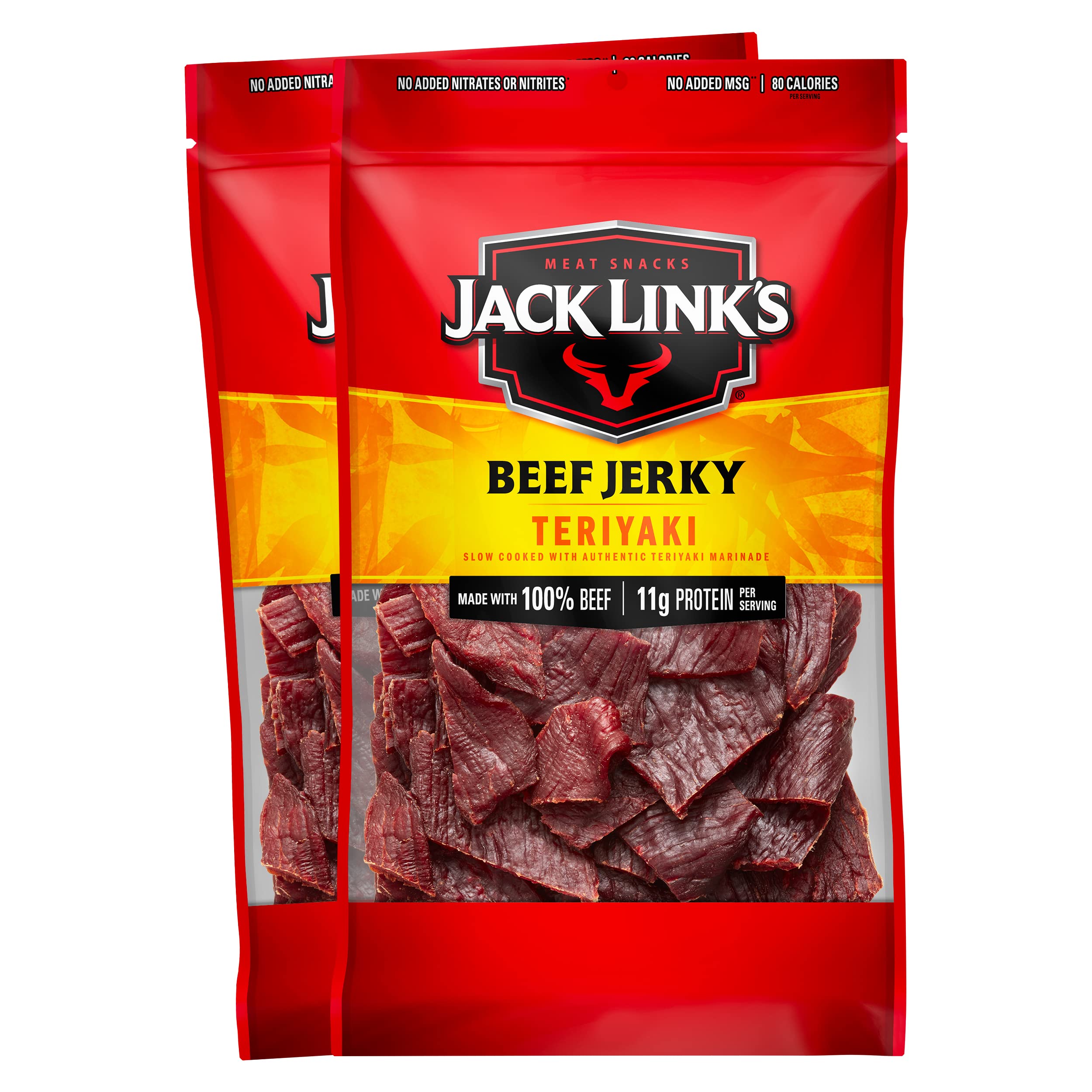 Jacks Links 20% Off: 2-Count 9-Oz Jack Link's Beef Jerky (Teriyaki) $13.15 & More w/ Subscribe & Save