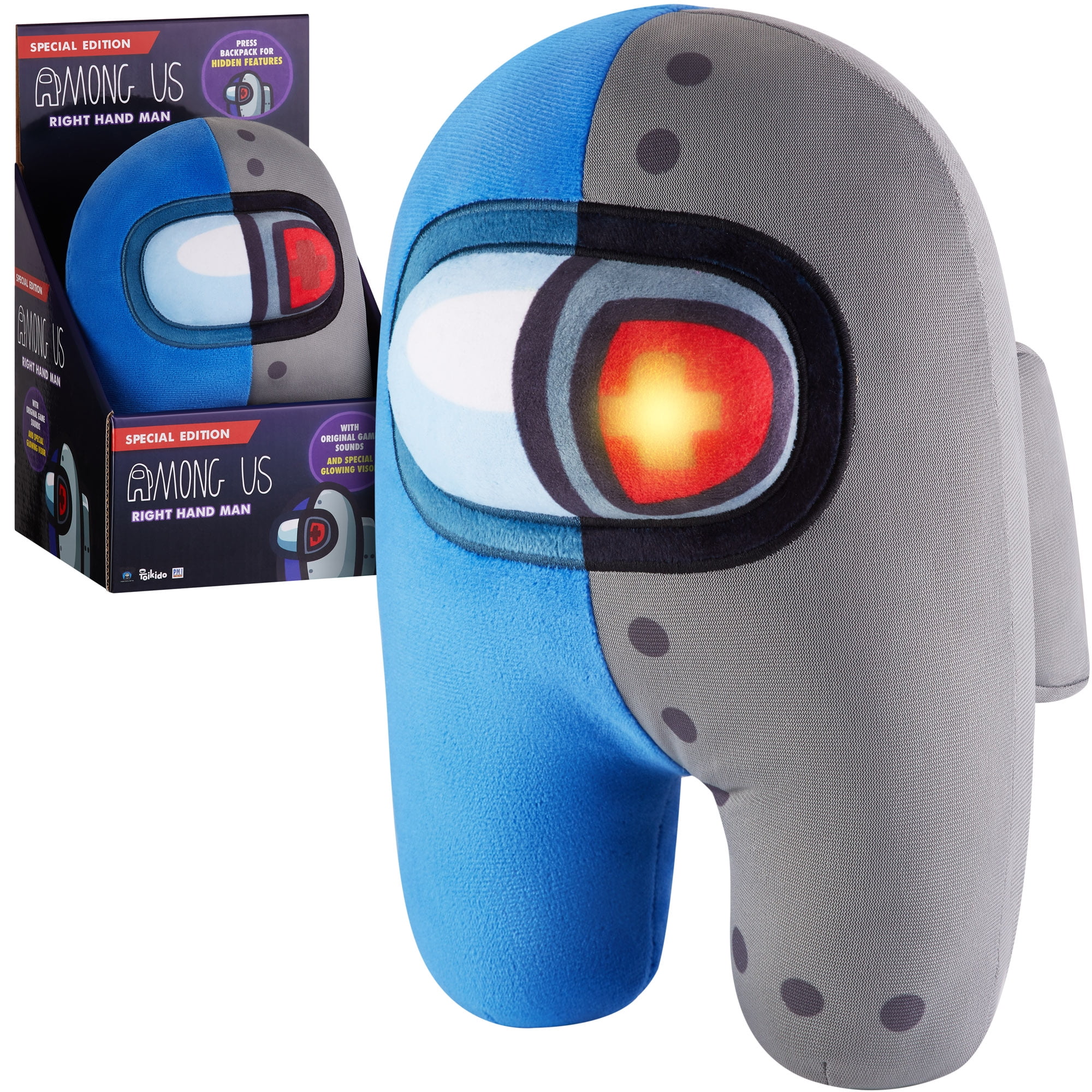 10" Among Us Special Edition Right Hand Man Plush Toy w/ Game Sounds