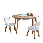 KidKraft Kids' Furniture: Wooden Mid-Century Toddler Table w/ 2 Chairs $60 &amp; More