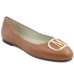 Bruno Magli Women's Mimi Signature Leather Ballet Flat (Various, 5-11) $100 + Free Shipping
