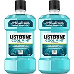 2-ct 1.5-L Listerine Ultraclean Oral Care Antiseptic Mouthwash (Cool Mint) $8.40 &amp; More w/ Subscribe &amp; Save