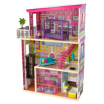KidKraft Wooden Dollhouse Playsets: Super Model Wooden Dollhouse w/ Elevator $69 + Free Shipping &amp; More